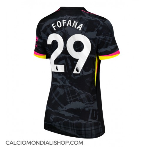 Maglie da calcio Chelsea Wesley Fofana #29 Terza Maglia Femminile 2024-25 Manica Corta